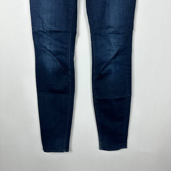 AYR The Hi-Rise Skinny Jeans Dark Blue Wash 26 x 30 #7951 - Picture 4 of 13